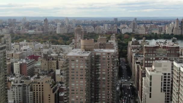 Nyc Upper East Side Antenn — Stockvideo