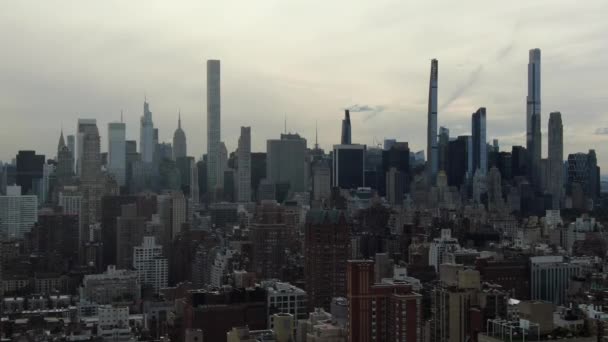 Nyc Upper East Side Aerial — Stock video