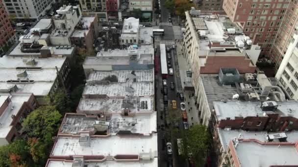 Nyc Upper East Side Luchtfoto — Stockvideo