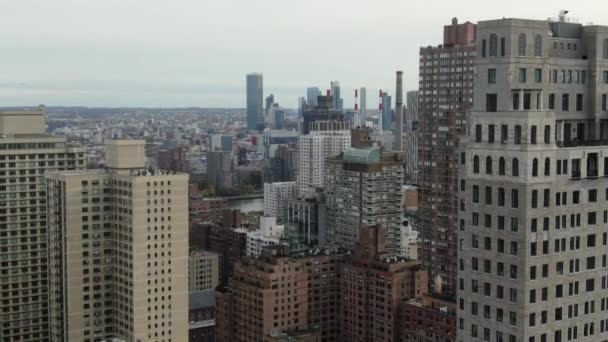 New Yorker Upper East Side Antenne — Stockvideo