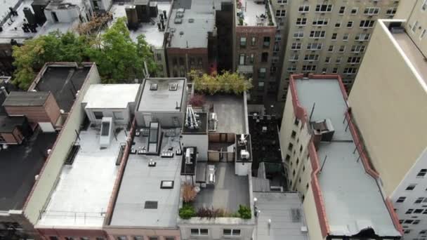 New Yorker Upper East Side Antenne — Stockvideo