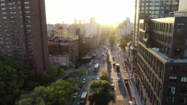 Lower East Side Sun Rise — Stockvideo