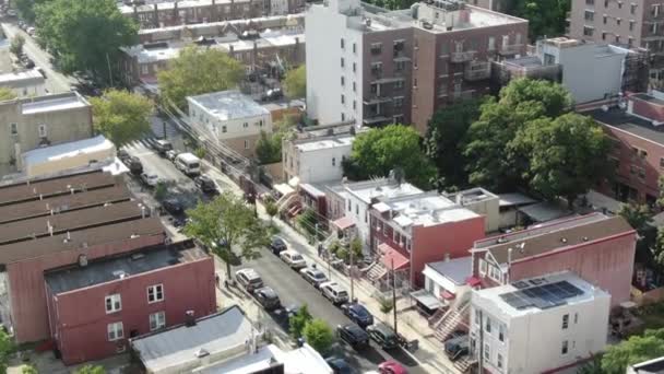 Williamsburg Brooklyn Aerial Drone — стокове відео