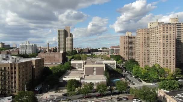 Εναέρια Του Crown Heights Στο Μπρούκλιν Νέα Υόρκη — Αρχείο Βίντεο
