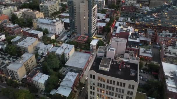 Williamsburg Brooklyn Drone Aéreo — Vídeo de Stock