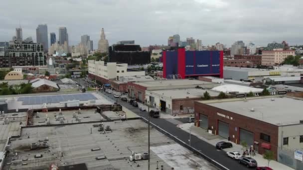 Letecký Dron Hudson Yards 2020 — Stock video