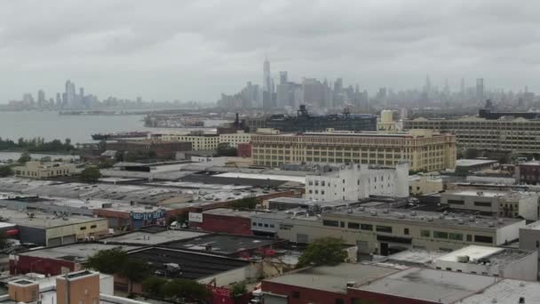Hudson Yards 2020 Aerial Drone — Stok Video