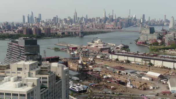 Navy Yard Brooklyn Nyár 2020 — Stock videók