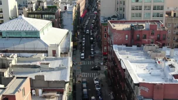 Aerial Lower East Side New York City – Stock-video