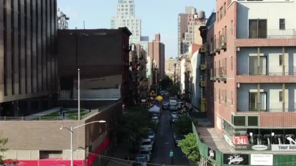 Aerial Lower East Side New York City — Video Stock