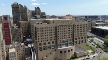 Harlem, New York 'un batısındaki bir hastanenin havası.