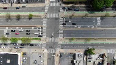 Aerial of Flushing Meadows Queens