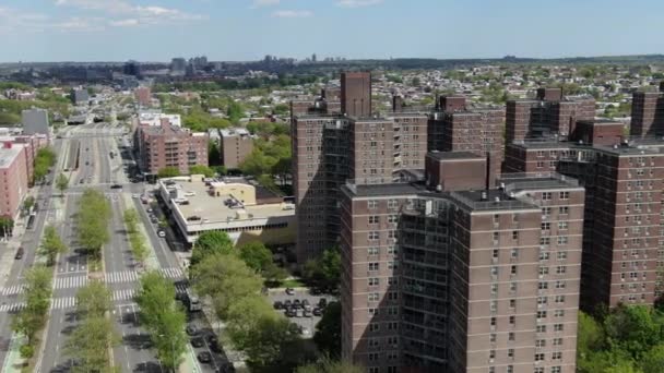 Aerial Flushing Meadows Queens — Wideo stockowe