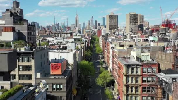 Soho New York City Während Des Coronavirus 2020 — Stockvideo