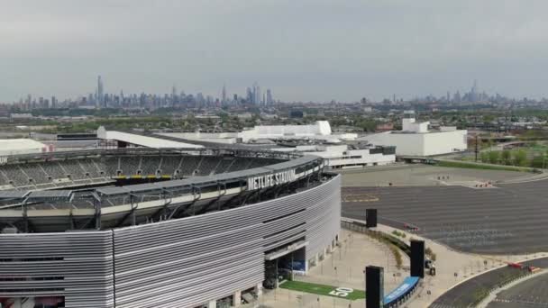 Metlife Stadyumu New Jersey Coronavirus Sırasında Mayıs 2020 — Stok video
