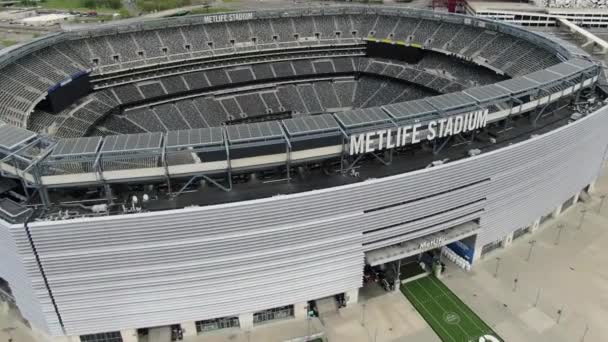 Metlife Stadium New Jersey Podczas Coronavirus Maj 2020 — Wideo stockowe