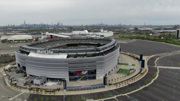 Metlife Stadium New Jersey Podczas Coronavirus Maj 2020 — Wideo stockowe