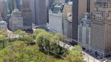 59. Cadde ve Center Drive Havayolları, Coronavirus sırasında New York.