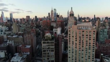 NYC 2020 Manhattan şehir merkezi ve şehir merkezi hava yolları kapatıldı.