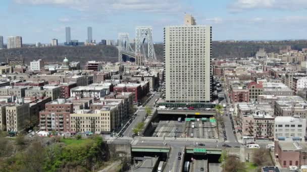 Bronx Nowy Jork Podczas Koronawirusu Kwiecień 2020 — Wideo stockowe