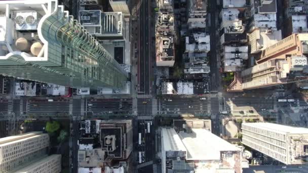 High Angle Midtown East Nueva York Durante Brote Coronavirus Abril — Vídeo de stock