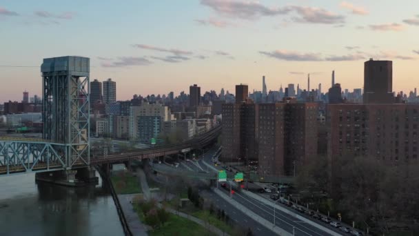 Bronx New York Během Uzamčení Covid — Stock video