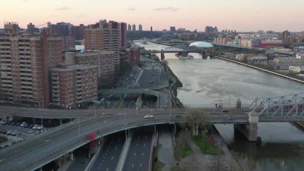 Die Bronx New York Während Der Covid Lockdown — Stockvideo