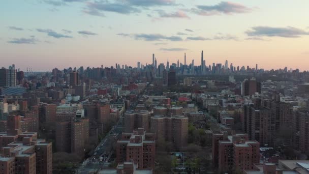 Bronx New York Covid Lockdown — Vídeo de Stock