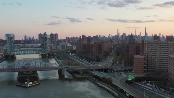 Covid 19ロックダウン中のニューヨークのブロンクス — ストック動画