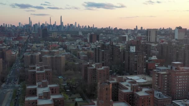 Бронкс Нью Йорк Время Блокировки Covid — стоковое видео