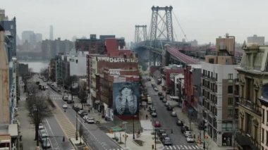 Williamsburg Köprüsü, Brooklyn Coronavirus Salgını sırasında (Mart 2020)