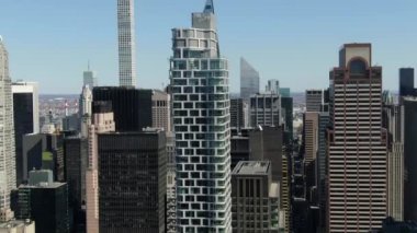 Coronavirus salgını sırasında şehir merkezi New York, Mart 2020
