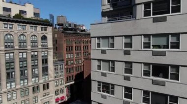 Aerial of the West Village during the 2020 Pandemic