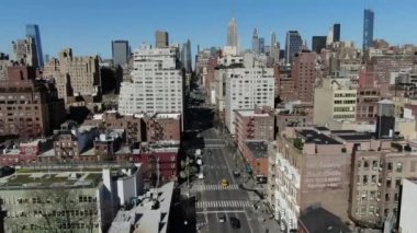 Aerial of the West Village during the 2020 Pandemic