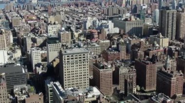 Aerial of the West Village during the 2020 Pandemic