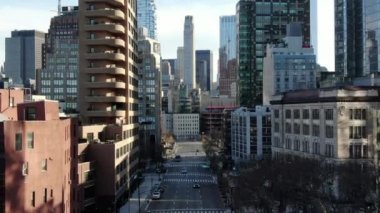 Aşağı Manhattan, New York Şehri Coronavirus salgını sırasında, 2020