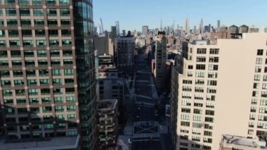 Aşağı Manhattan, New York Şehri Coronavirus salgını sırasında, 2020