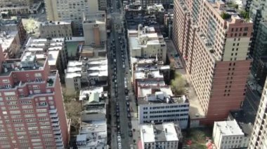 NYC 2020 Manhattan şehir merkezi ve şehir merkezi hava yolları kapatıldı.