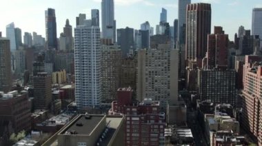 NYC 2020 Manhattan şehir merkezi ve şehir merkezi hava yolları kapatıldı.