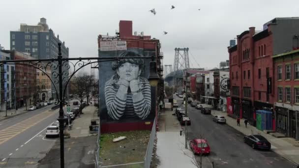 Williamsburg Brooklyn Podczas Epidemii Koronawirusów Marzec 2020 — Wideo stockowe