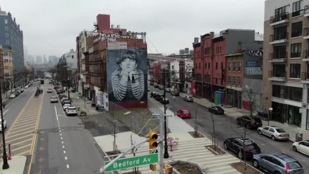 Williamsburg Brooklyn Tijdens Uitbraak Van Het Coronavirus Maart 2020 — Stockvideo