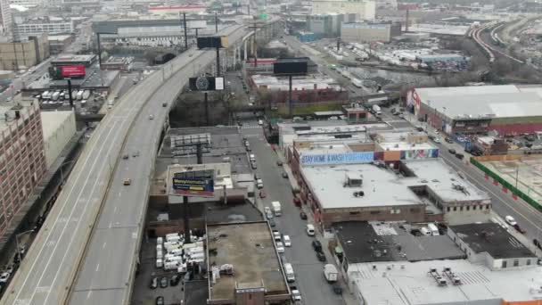 Long Island Expressway Queens Coronavirus Outbreak March 2020 — Vídeo de Stock