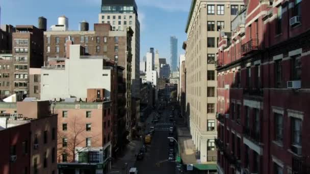 Aerial Park Avenue Midtown New York City — Stock videók