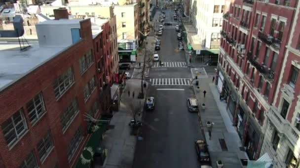 Aerial Park Avenue Midtown New York City — Stok video