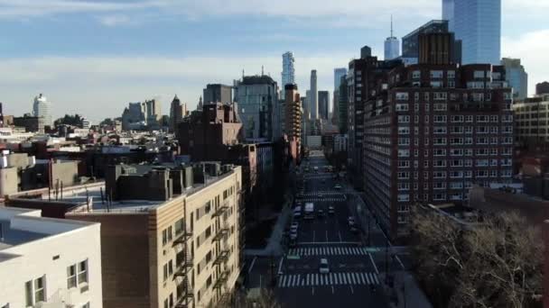 Lower Manhattan Nova Iorque Durante Surto Coronavirus 2020 — Vídeo de Stock