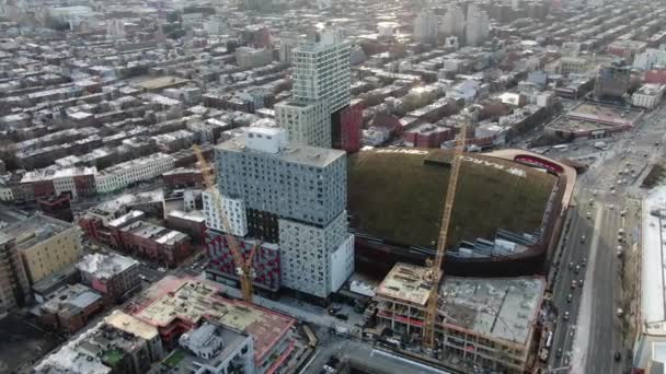 Barclays Center Downtown Brooklyn New York 2020 — Video Stock