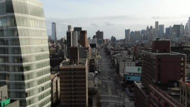 Aerial of Cooper Union, NYC