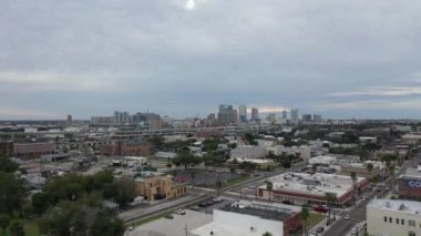 Aerial of Tampa Florida, 2020