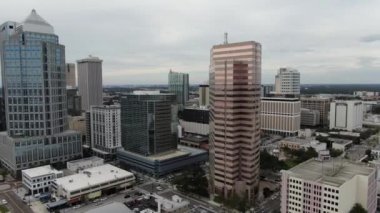 Aerial of Tampa Florida, 2020