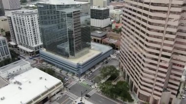 Aerial of Tampa Florida, 2020